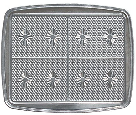 Lagrange 030221 Waffelplatten für Waffeleisen Super 2, 2 Stück