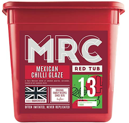 MRC Mexican Chilli Glaze - Spicy Marinade Ideal for Taco & Fajitas Seasoning – Mexican Spices Suitable for Chicken, Pork, Beef & More (Packaging may vary)