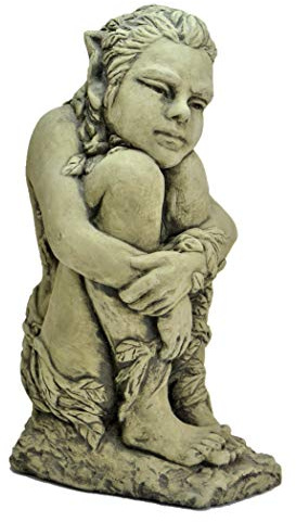 Ivy-Fairy Garden Ornament-Gargoyle-Sculpture Stone Statue-Puk-Wood Sprite-Gift