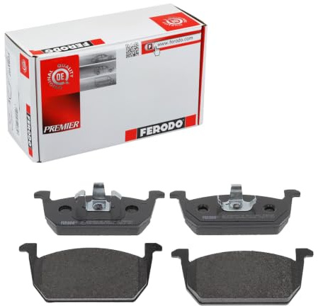 FERODO Kit pastiglie freni Anteriore non predisposto per visualizzazione avviso usura senza accessori FDB5069 Compatibilità con VW POLO AW1, BZ1 T-Cross C11 Taigo CS1, SEAT Arona KJ7