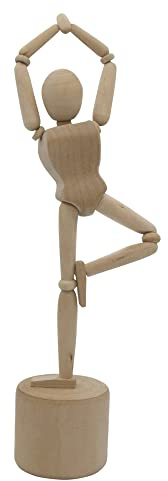Kikkerland - Yoga Push Puppet, Multicolor (GG193)