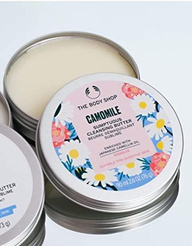 The Body Shop CAMOMILE Sumptuous Cleansing Butter, angereichert mit japanischem Kamelienöl, 90 ml