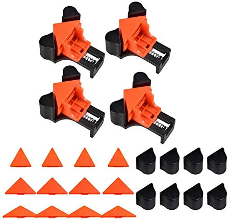 Kliplinc 1 Set Woodworking Tool Clamp Quick Release Clamps for Wooden Hand Tools Clamping Rubber Sleeve