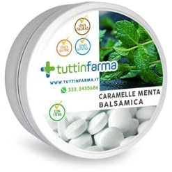 Caramelle alla menta balsamica senza zucchero da 40g di Tuttinfarma (3)