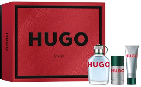 HUGO BOSS Estuche de regalo hombre de 3 piezas HUGO Man Eau de toilette