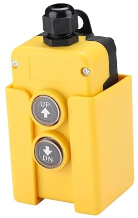 Ronyme Zubehör für Fernbedienungsschalter für Kippanhänger, 12 V DC, 4-adrig und 3-adrig, Anhänger-auf- und Ab-Steuerschalter für Hebezeuge, LKW-Hebebühnen