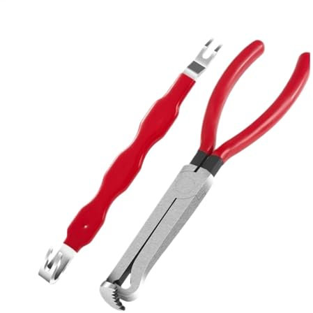 Electrical Disconnect Pliers, Connector Pliers Kit, Retaining Ring Pliers, Auto Repair Tools, Sturdy Retaining Ring Pliers Set with Tools for Automotive Repair and Maintenance