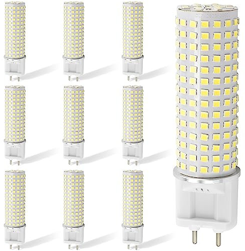HTTGDGDH G12 LED Bulb 20 Watt 3000 s G12 Light Source G12 Bi-Pin Base LED Corn Light Bulb, Not-Dimmable（6000k）
