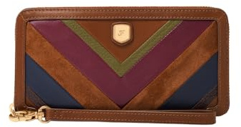 Fossil Lennox Leather Card case Wallet for Women