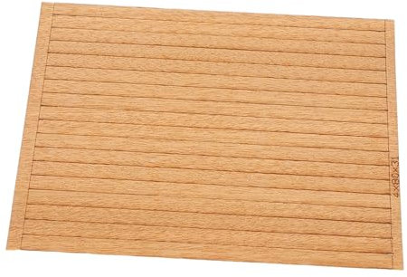 MAGICLULU 80stücke Teiliges Mini Holzplanken Für Diy Bootsbau Stabile Decksbeläge Aus Massivem Teakholz Einfach Zu Montieren Verzugsfest Für Modellbau Und Reparatur Von Mini-bootsdecks