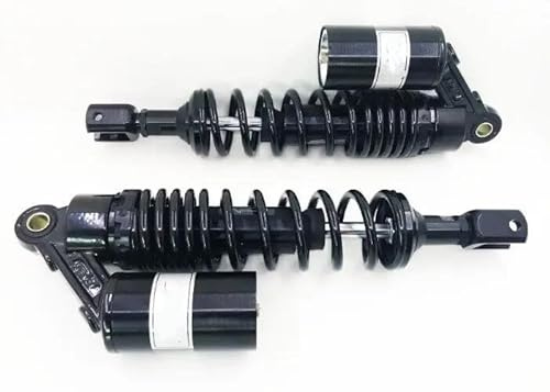 Absorber Suspension Universal 13.5 340mm Motorcycle Shock Absorbers Suspension Clamp For Suzuki For Kawasaki Scooter ATV Quad Black Motorcycle Damping Device