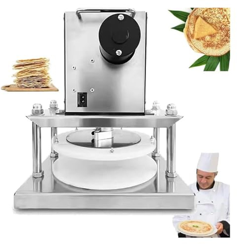 Máquina Prensadora De Masa Para Pizza, Laminadora de masa eléctrica, máquina for amasar pizza y diversas masas for pasteles.