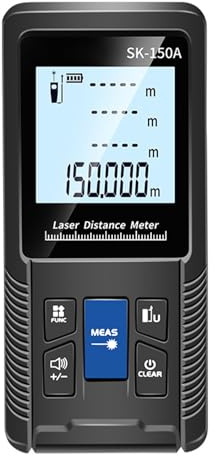 Laseravståndsmätare 150m Digitalt mätverktyg med hög precision för areavolymmätning