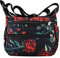 NOTAG Damen Umhängetasche Wasserdicht Nylon Schultertasche Multi Tasche Messengertasche (Rot)