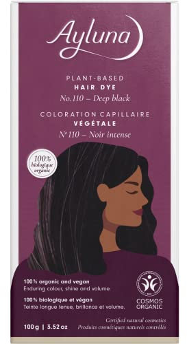 Pflanzenhaarfarbe Tiefschwarz 1 x 100 gr