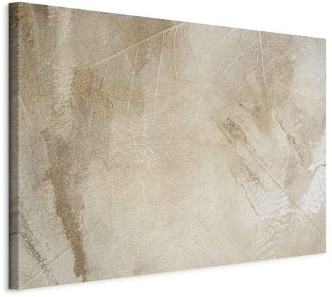 murando - Akustikbild wie gemalt beige, Schallschutz, Wohnzimmer, Büro | Verbessert Raumakustik, reduziert Hall, ideal fürs Büro oder Wohnzimmer, hochwertige Verarbeitung, schnelle Montage, stilvoll