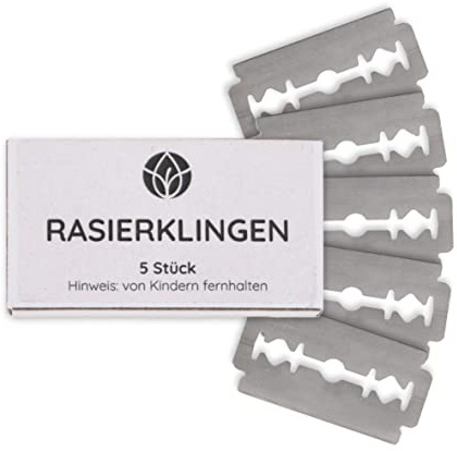 MYLILY 5 Rasierklingen I deine perfekte Rasur I Rasierhobel Damen I Rasierer plastikfrei I zero waste shaving I Intim Rasier