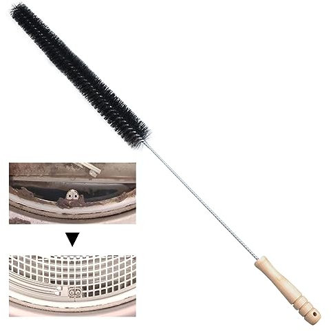 fanelod Dryer Vent Cleaner,Cleaner Dryer Cleaning Scrubber - Portable Dryer Washing Machine Brush, Cleaning Scrubber for Clothes Dryer, Radiators