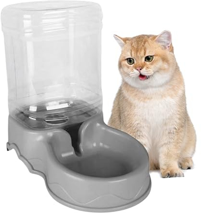 Dispensador automático de Agua de Gato, dispensador de Agua de Mascotas Desmontable de 3.5L, tazón de Agua para Perros para pequeñas Mascotas Medianas Grandes Gatos Perros Perros