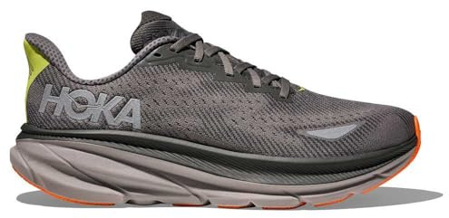 HOKA Clifton 9 Gore Tex sneakers asfaltgrå/grus UK 9,5