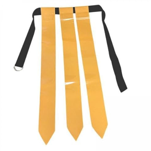 F Fityle 5X Flag Football Gürtel, American Football Taillenflagge mit Flaggen Pro Gürtel, Professioneller Rugby Flaggengürtel für Erwachsene, Spieler, Match