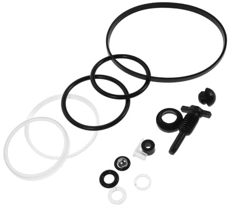 PLAFOPE 17pcs Repair Kit for Vertical Jacks Includes Pump Core Seal Return Valve & Steel Ball Ideal for 10 Ton Jacks Supports 43mm Lift