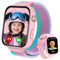 Reloj Inteligente Niño GPS y Llamadas, 4G Smartwatch Niños Niñas con Telefono, SOS, Chat, Videollamada, Modo Clase, Cámara, Podómetro, Reloj Llamadas Niños Niña Infantil de 4 a 12 Años, Rosa Claro