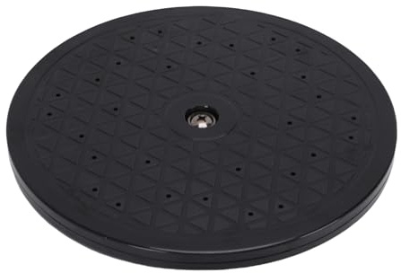 Hamwesh Piatto Girevole Girevole a 360 Gradi, Piattaforma da 7,5 Pollici di Diametro con Piedini in Gomma per Aerografia, Modellismo, Scultura, Decorazione di Torte e Progetti di Hobbistica