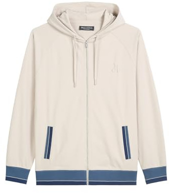 Marc O'Polo Herren Kapuzensweatjacke Heavy Jersey