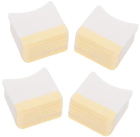 COOPHYA Make Up Entferner Pads Praktische und Sichere Abschminktücher Bogenförmige 160 Stück aus Baumwolle für Frauen und Mädchen für Salon und Ankleidezimmer
