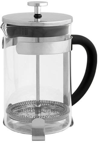 BRANDANI 53107 - Infusore con manico morbido, in metallo/vetro, multicolore