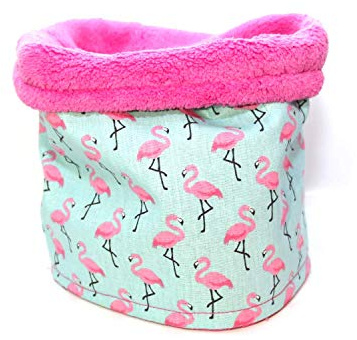 Hundeloop - Flamingo, Schal für Hunde, wunderbar warm und weich