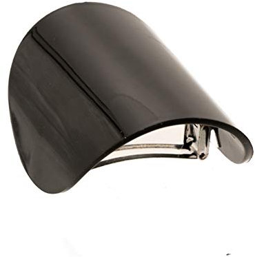 1Stk Zopfhalter 9X5,5 cm in schwarz - Made in Germany - WeLoveBeads