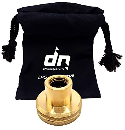 DN Autogas Parts Adattatore di riempimento per bombola di gas propano GPL da GPL a guscio europeo per bombole di gas propano