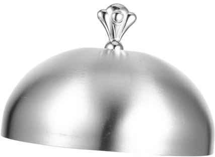 Garneck Hotelgebrauch Edelstahl Lebensmittel Deckel Teller Abdeckung Krone Knopf -öl Lebensmittel Abdeckung Zelt