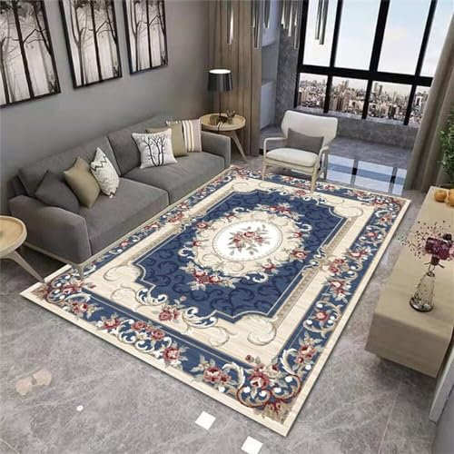 RUGMRZ Salon Auslegware Vintage Wohnzimmer Teppiche Für Balkon Mehrfarbig Kinder Teppich mädchen deko Schlafzimmer modern Salon Auslegware teppiche & matten150x210CM