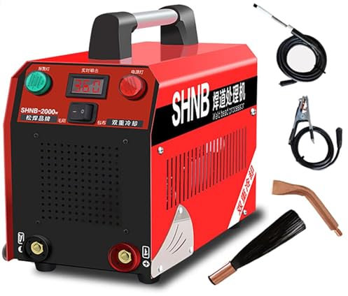 LMYYDES Máquina de Tratamiento de Cordones de Soldadura 1000W, Máquina de Limpieza de soldaduras de Acero Inoxidable, Soldadura por Arco de argón, Decapado, Máquina pulidora electrolítica