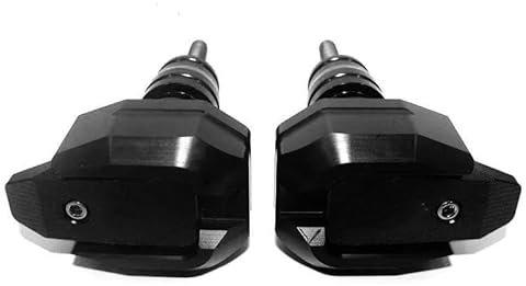 Motorrad Absturzsicherung Rahmen Slider Für Suzuki Für Sv650 / Für S Sv 650 / Für Sv650 Für Sv650s Verkleidung Schutz Anti Crash Pad Protector Motorrad Sturzschutz Sturzpads(Color:Schwarz)