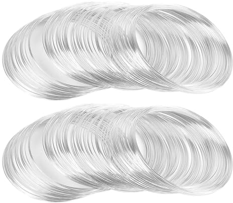 200 Piezas De Alambre Para Joyería, Alambre Para Encordar Joyas, Alambre Para Abalorios De Pulseras, Alambre Para Abalorios Para Manualidades, Accesorios De Alambre Para Bricolaje