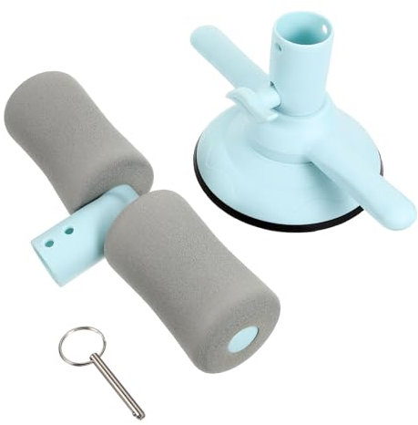 HONMEET Tragbare Sit-up Bar Bodendruckstange Für Bauchmuskeltraining Sit-up-hilfsgerät Assistenzgerät Für Sit-ups Leicht Und Kompakt Stabil Und Langlebig Für Fitnessübungen