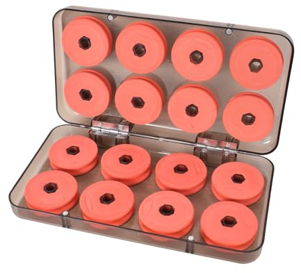 Colexy 16 Piezas Carretes de Línea de Pesca, Tabla de Bobinado de Pesca de Espuma, Carretes de Espuma de Pesca Ligera, Tablero de Línea de Pesca, para Almacenar Líneas de Pesca y Accesorios