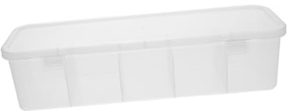 CONGARTENO Storage Box Lid for Tea Bag Holder and Sugar Bag Holder Kitchen Organizer Compartments for Countertop Use