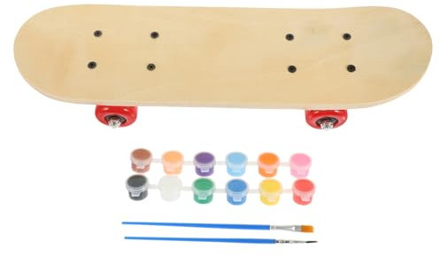 CIMAXIC DIY Unlackiertes Blanko Skateboard Für Street Und Park Skateboarding Ersatzdeck Für Anfänger