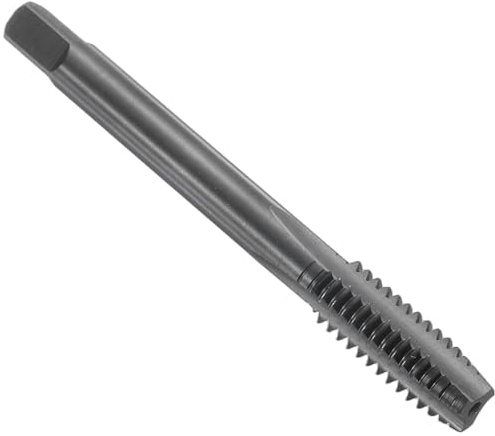 QUARKZMAN Metric Gewindebohrer M8 x 1,5 HSS Gewindeschneider, Rechtsgewinde, Schwarz