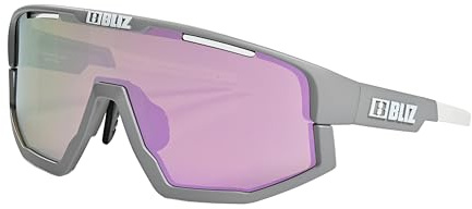 Bliz Vision Sonnenbrille - matt light grey frame, brown with rose multi