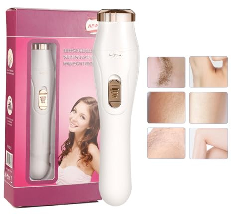 Rifinitore Capelli Corpo - Rasoio Bikini E Ascelle | Kit di Cura Ricaricabile Impermeabile con Testine Intercambiabili per Uomo e Donna