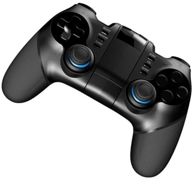 KIXZSAZ Consola de juegos para teléfono, controlador inalámbrico ajustable para juegos, mando para ordenador con varios botones, suministros para fiestas de 360 grados