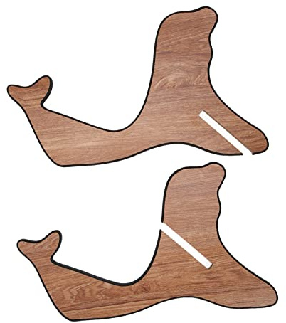 Jeffergarden Staffa Portatile in Legno per Ukulele Supporto per Chitarra Struttura Compatta Legno Composito Curve Eleganti Altezza Adeguata Montaggio Conveniente con Altezza da Terra Adeguata per la