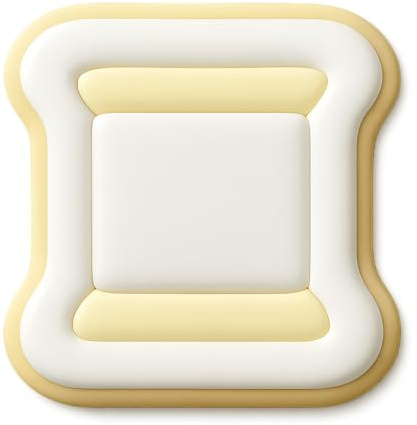 Spool of Thread Cookie Cutter & Stamp, Fondant & Clay - 4x4