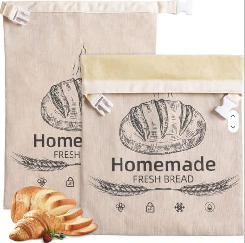 Beebredix Beeswax Bread Bag (1 Pack)